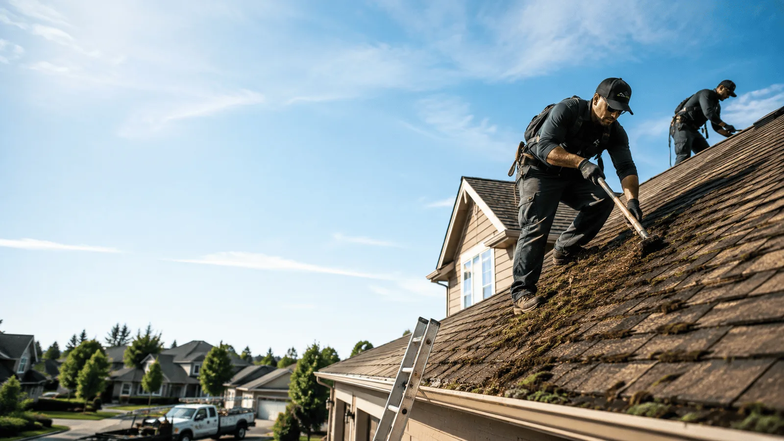 Roof Moss Removal in Dumfries, VA near me